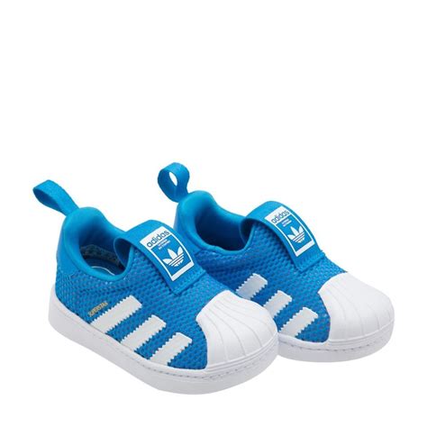 adidas babyslofjes blauw|Adidas toddler shoes.